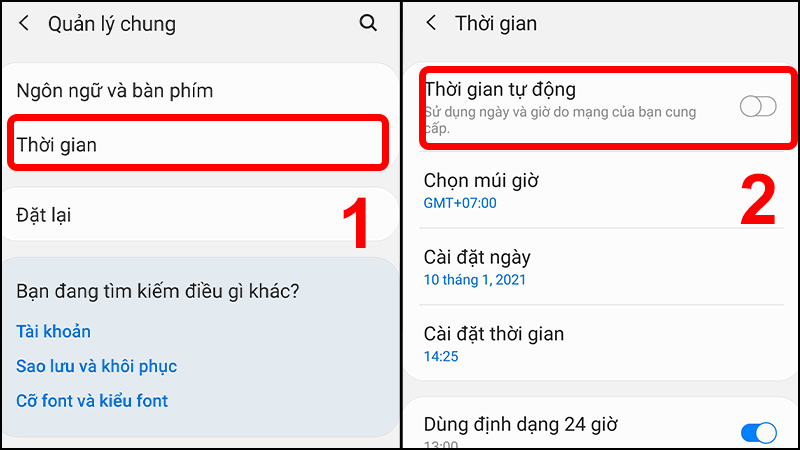 Hướng dẫn cách khắc phục trên điện thoại Android