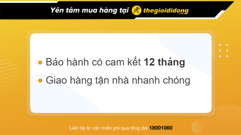 Chính sách bảo hành thẻ nhớ khi mua tại Thế Giới Di Động