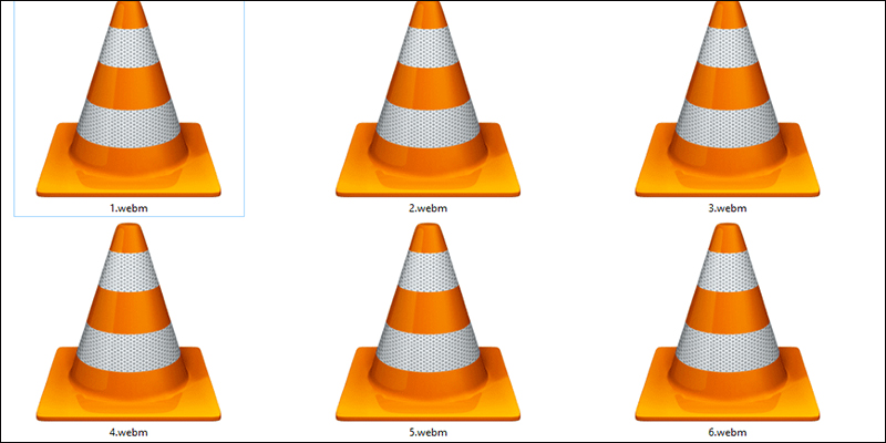 File WebM có đuôi .webm