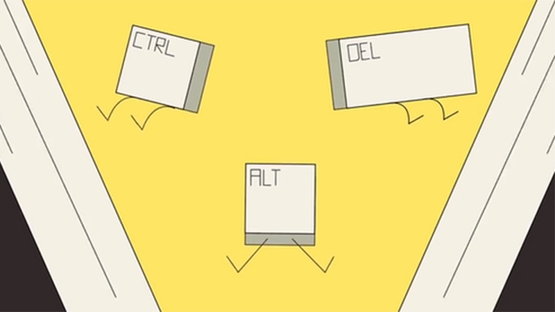 Tổ hợp phím Ctrl + Alt + Del