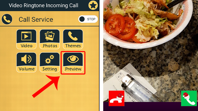 Vào Preview để xem trước Giao diện tổng thể