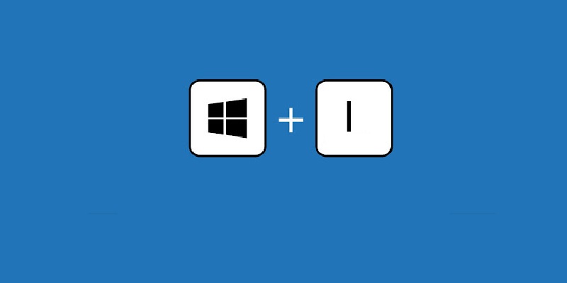 Nhấn tổ hợp Windows + I