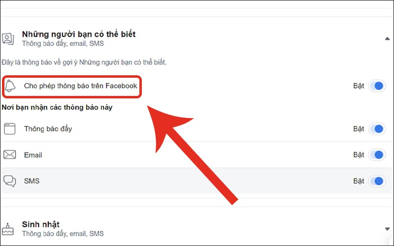 Tắt gợi ý kết bạn trên Facebook