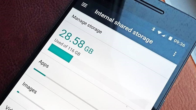 Cách làm trống bộ nhớ điện thoại Android