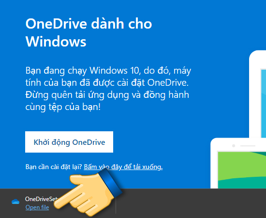 Bước 3: Các bạn đợi cho ứng dụng đã được tải xuống và mở ứng dụng lên.