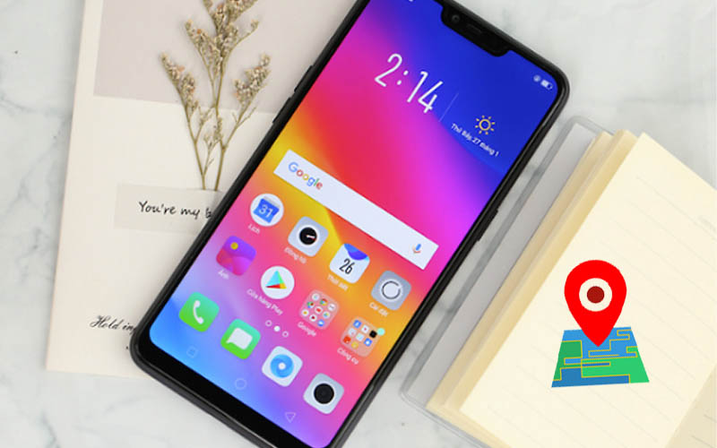 Bật tìm kiếm trên OPPO giúp xác định vị trí dễ dàng