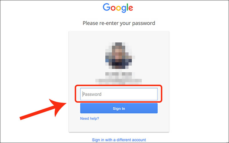  Đăng nhập tài khoản Google đã đăng nhập trên điện thoại bị mất