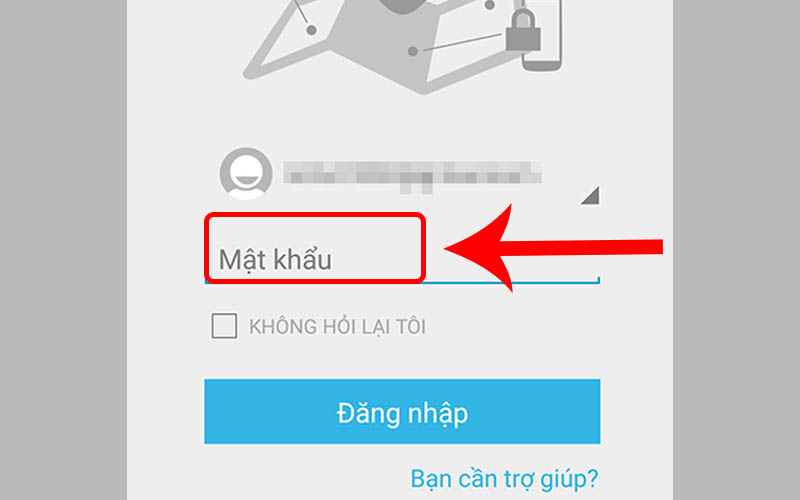 Đăng nhập tài khoản Google trên điện thoại đã mất vào ứng dụng