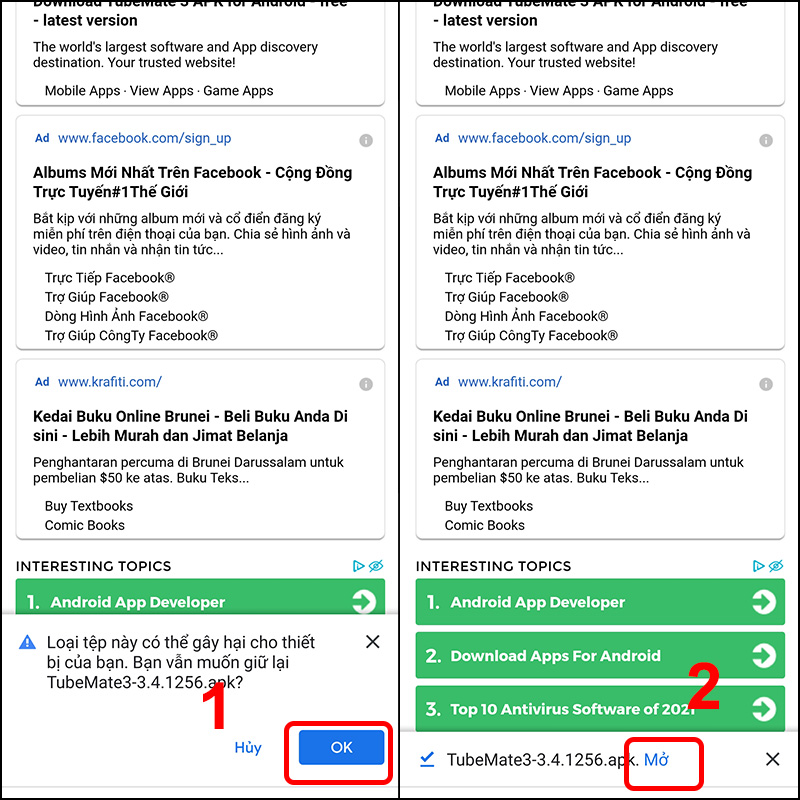 Cách tải Tubemate Video Downloader về điện thoại