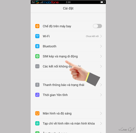 Sim kép và mạng di động