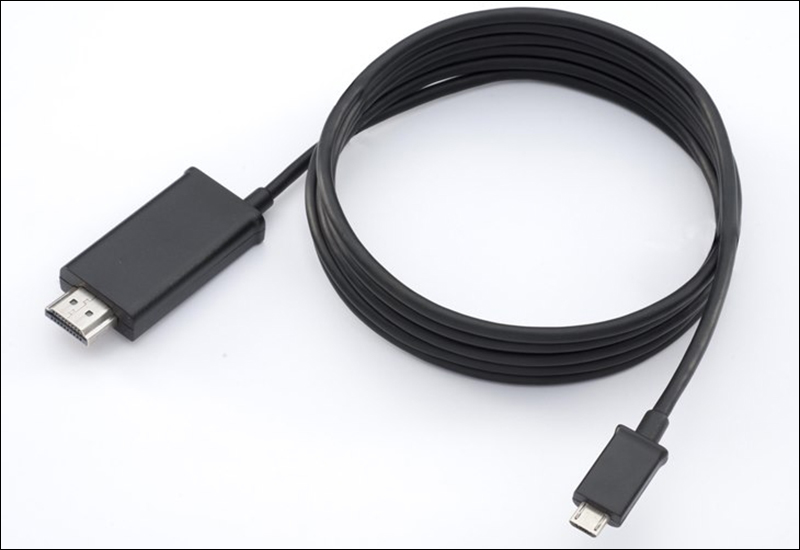 MHL xuất hiện phổ biến nhất dưới dạng tích hợp vào cổng microUSB 5 chân 