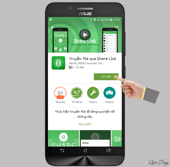 Cài đặt Share Link
