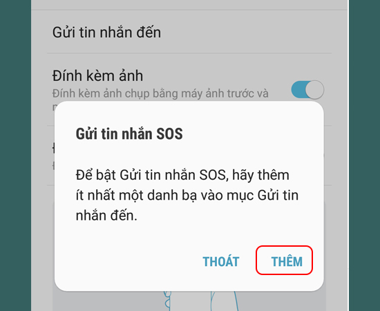 Bước 5: Tiếp theo chọn Thêm.