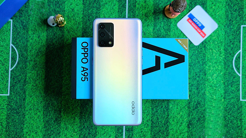 OPPO A95 thiết kế trẻ trung hiện đại với công nghệ phủ màu độc quyền OPPO