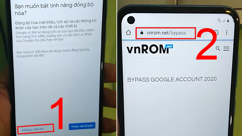 Vào vnROM