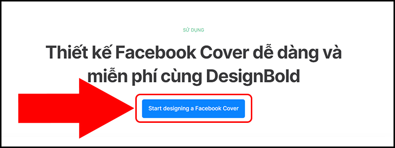 Start design a Facebook Cover