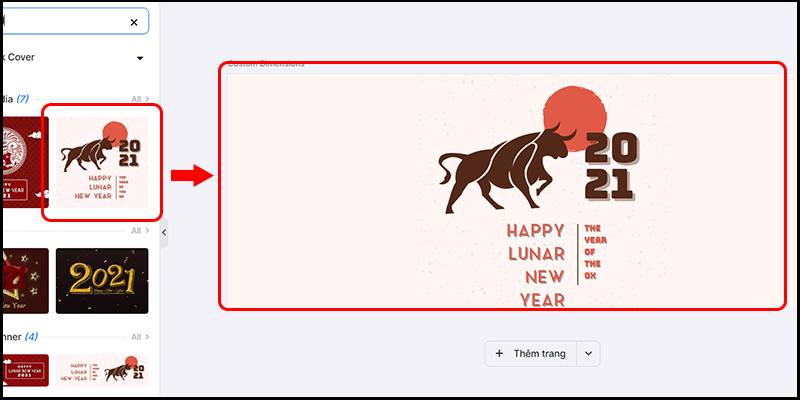 Lựa chọn ảnh bìa