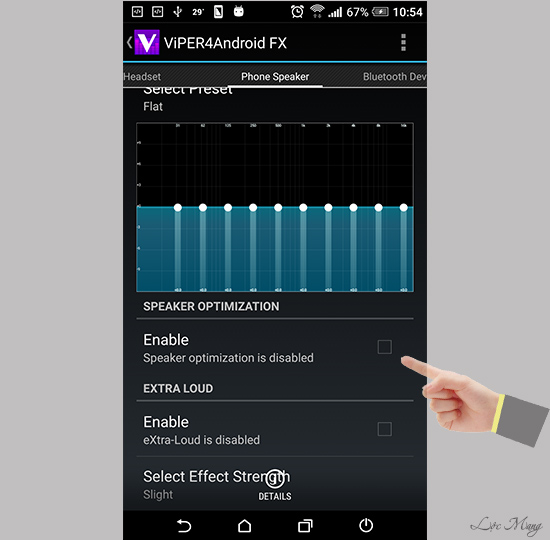 huong dan tuy bien am thanh Android