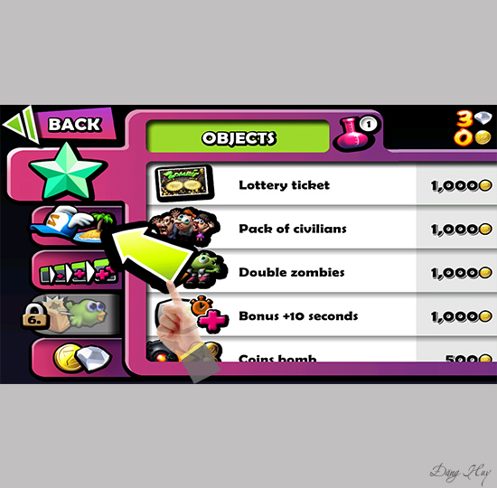 Shop cửa hàng trong game.