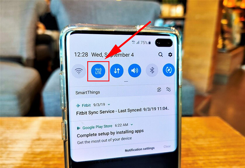 Biểu tượng có chữ VoLTE