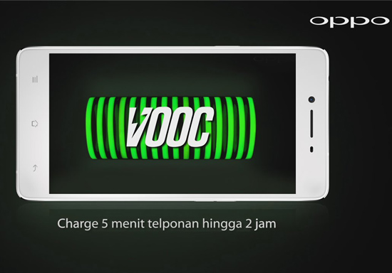 Sạc nhanh Vooc của Oppo